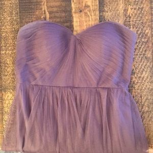 Jenny Yoo Soft Plum Annabelle Dress